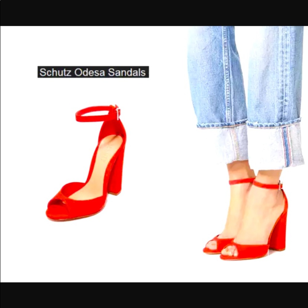 Schutz - Odesa Block Heel d'Orsay Pump
